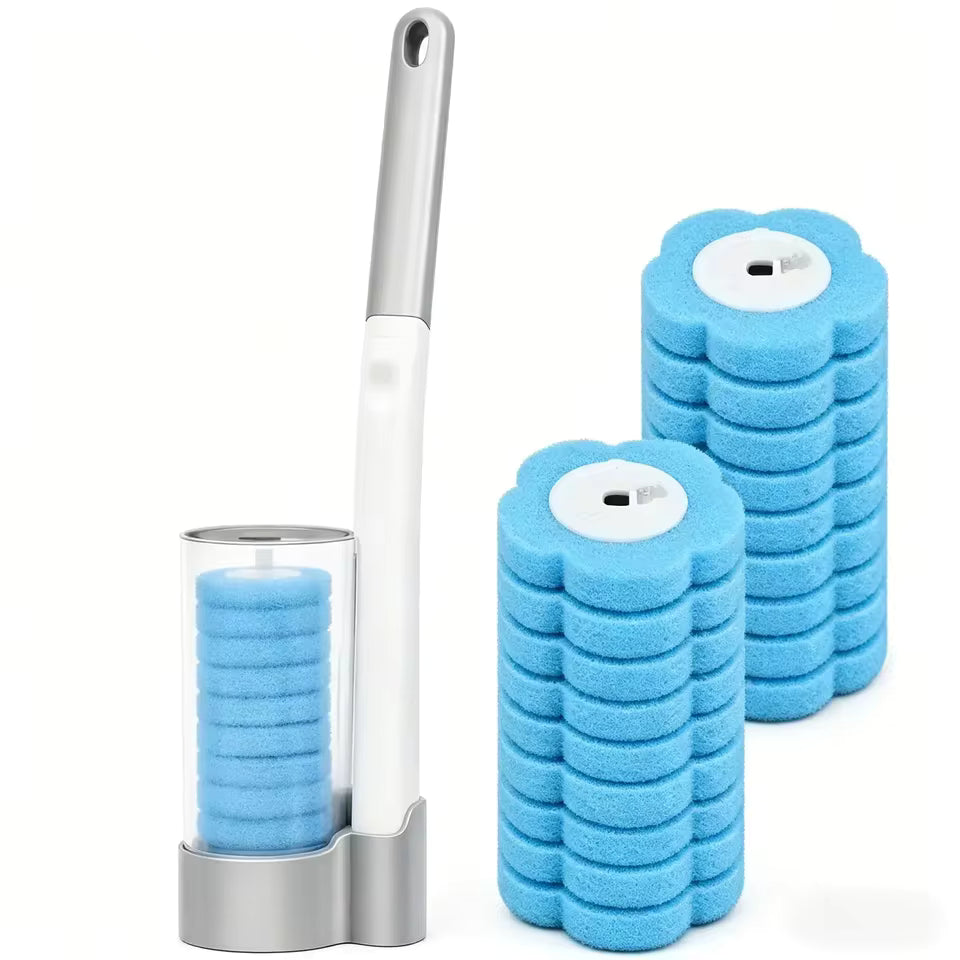 Brosse WC 4-en-1 Antibactérienne PURE™