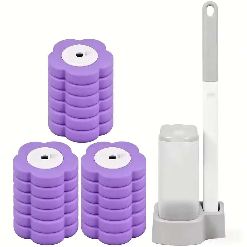 Brosse WC 4-en-1 Antibactérienne PURE™